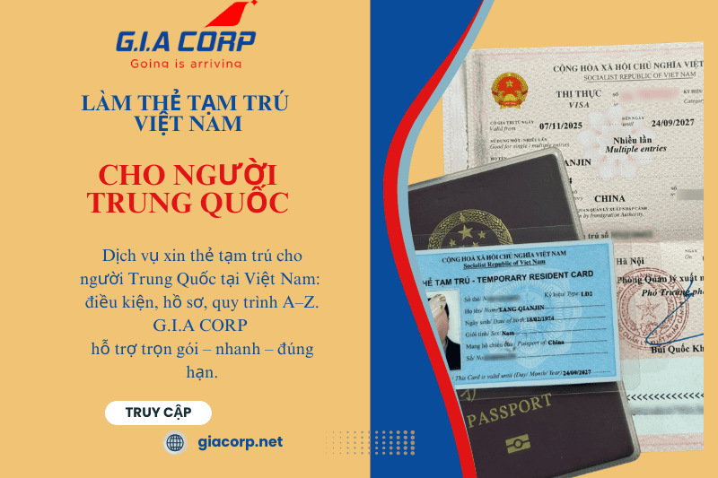 Dịch Vụ Xin Thẻ Tạm Trú Cho Người Trung Quốc Tại Việt Nam 2026