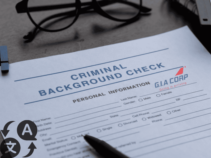 Dịch Công Chứng Lý Lịch Tư Pháp 2026 – Dùng Cho Visa & Work Permit | G.I.A CORP