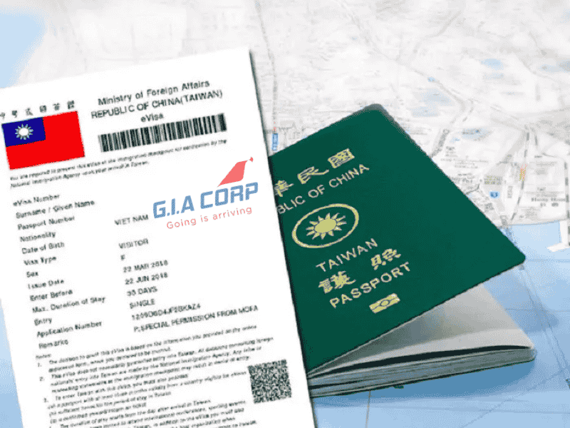 Xin Visa Đài Loan Tại Hà Tĩnh 2026 – Hồ Sơ Chuẩn, Chi Phí Rõ | G.I.A CORP