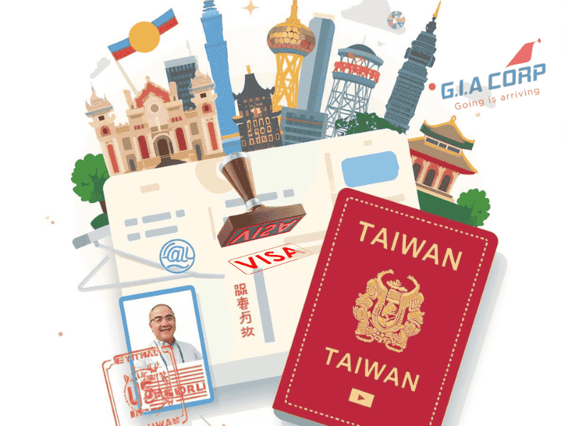 Visa Đài Loan Tự Túc 2026 – Hồ Sơ & Cách Chuẩn Bị | G.I.A CORP