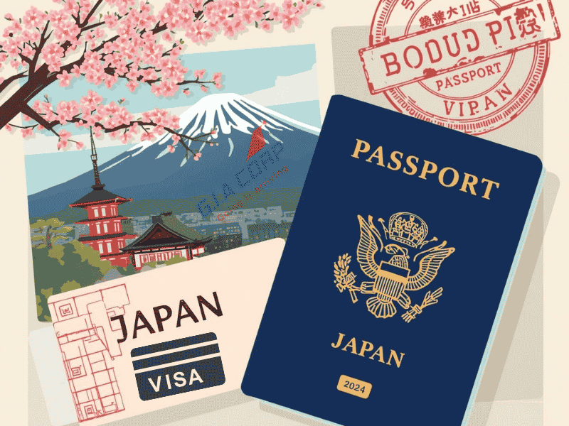 Xin Visa Nhật Bản Tại Đồng Nai 2026 – Hồ Sơ Công Tác, Du Lịch | G.I.A CORP