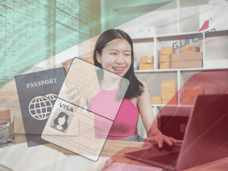 Xin Visa Ý Cho Người Kinh Doanh Online 2026 - Thủ Tục, Chi Tiết A-Z | G.I.A CORP
