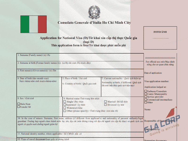 Cẩm Nang Xin Visa Ý Từ A–Z 2026 | G.I.A CORP