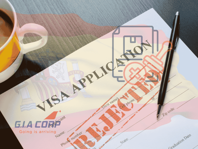 Visa Tây Ban Nha Đã Từng Trượt Schengen 2026 | G.I.A CORP
