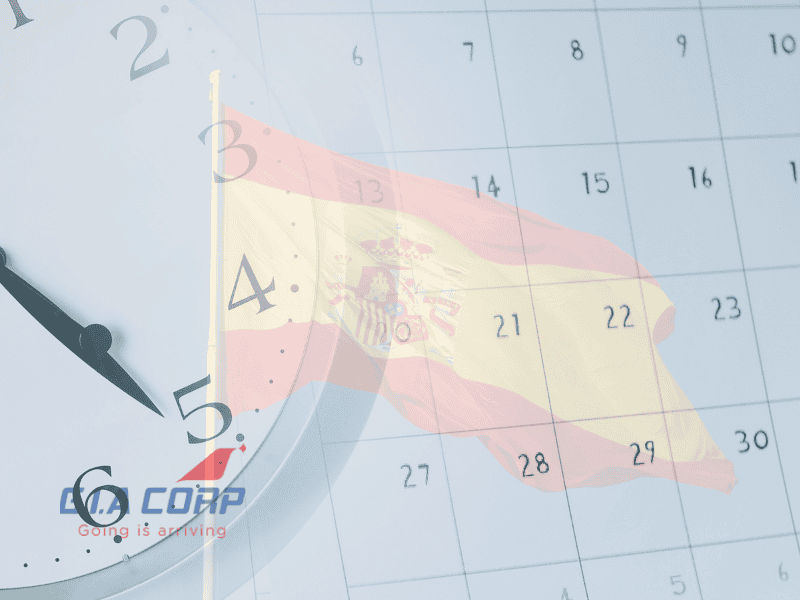 Thời Gian Xét Duyệt Visa Tây Ban Nha 2026 | G.I.A CORP