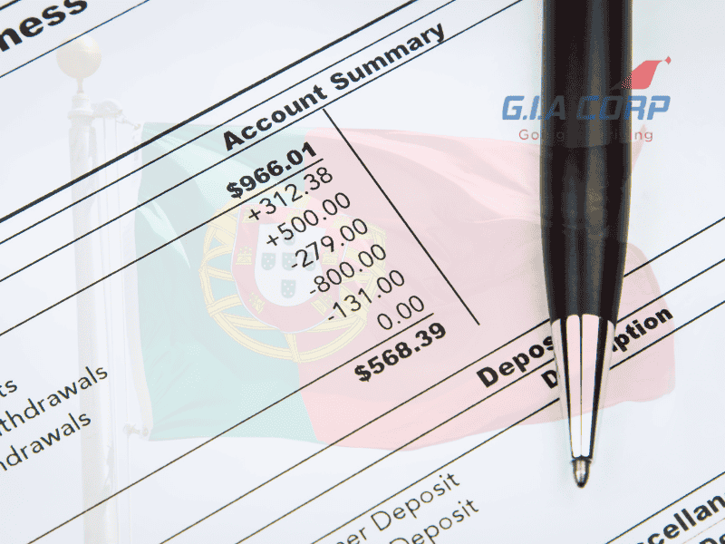 Chứng Minh Tài Chính Visa Bồ Đào Nha 2026 | G.I.A CORP