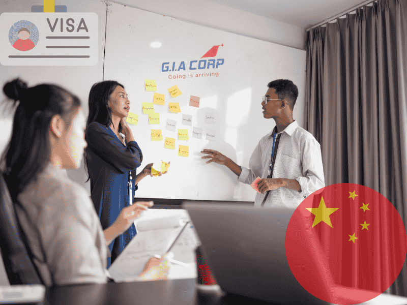 Xin Visa Trung Quốc Khi Đi Công Tác Lần Đầu 2026 – Hồ Sơ & Thủ Tục | G.I.A CORP