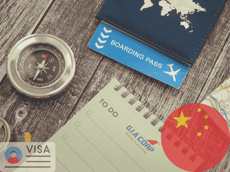 Xin Visa Trung Quốc Khi Đã Từng Đi Nhiều Nước 2026 | G.I.A CORP