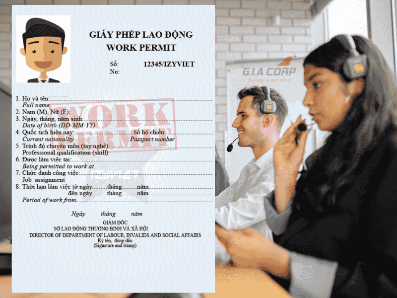 Work Permit KCN Thăng Long 2 Hưng Yên 2026 | G.I.A CORP