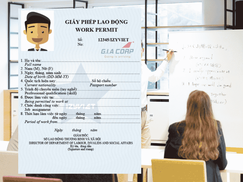 Giấy Phép Lao Động Cho Giáo Viên Tiếng Anh Nước Ngoài 2026 | G.I.A CORP