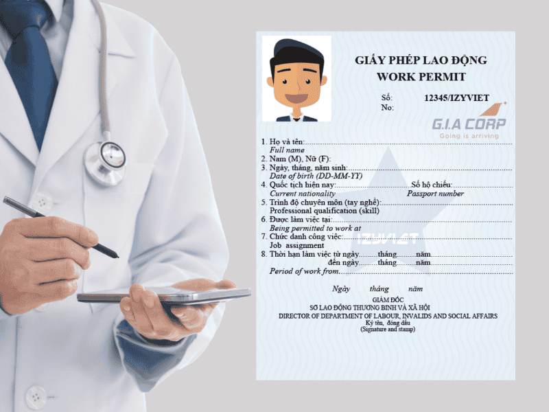 Giấy Phép Lao Động Cho Bác Sĩ Nước Ngoài 2026 | G.I.A CORP