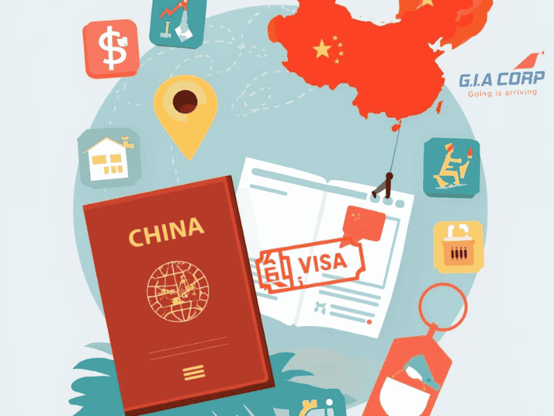 Visa Trung Quốc Single Entry 2026 – Hồ Sơ & Thủ Tục Xin Visa | G.I.A CORP