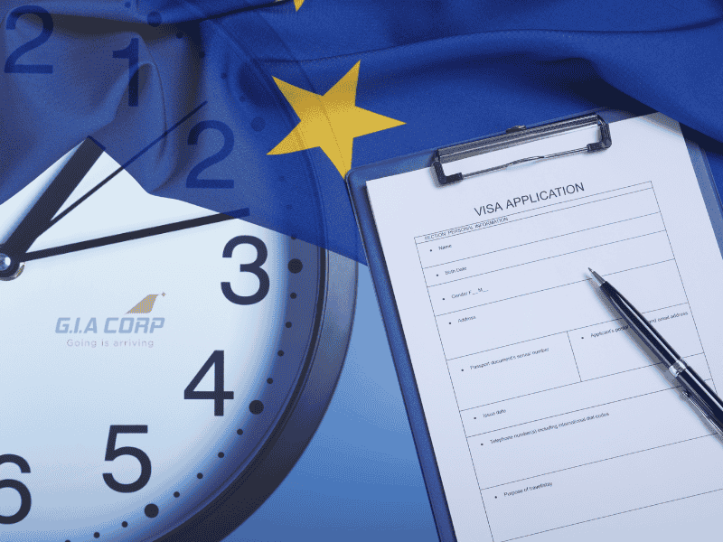 Xin Visa Châu Âu Trước Bao Lâu Là Tốt Nhất 2026 | G.I.A CORP