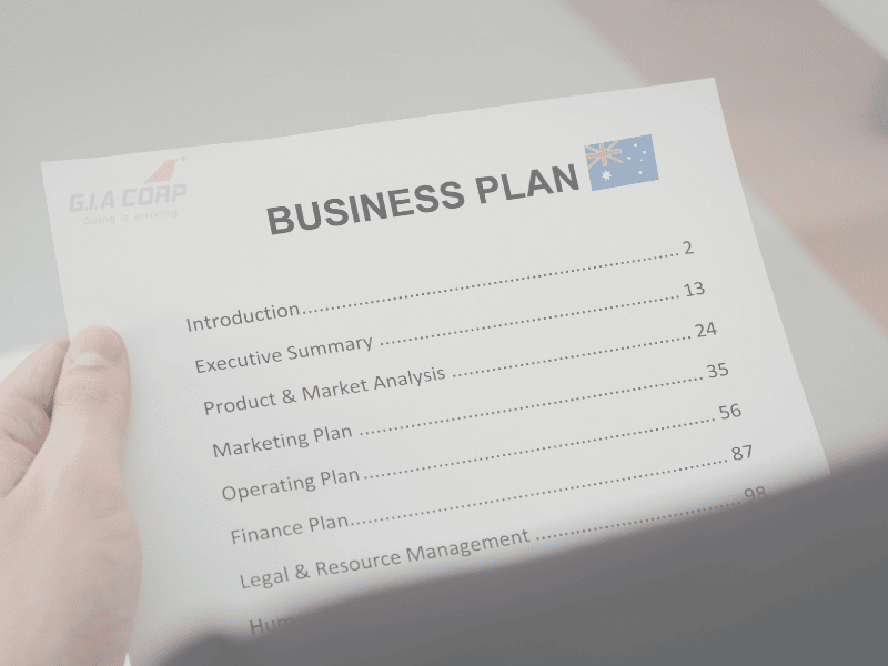 Business plan định cư Úc