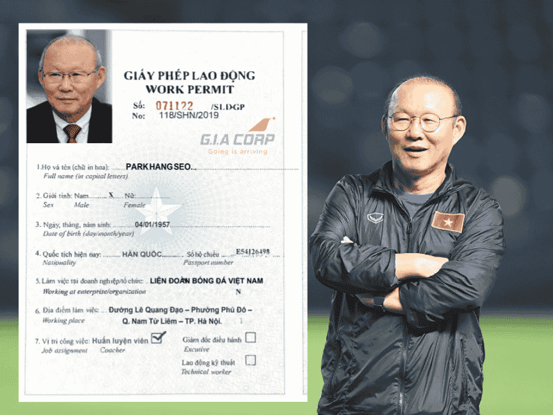 Hướng dẫn xin work permit cho huấn luyện viên thể thao nước ngoài tại Việt Nam