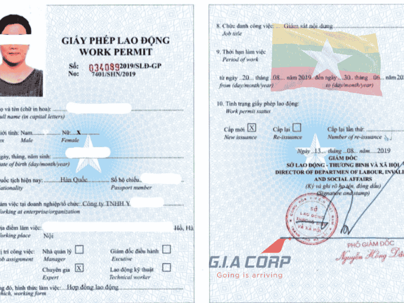 Hướng dẫn xin work permit cho người Myanmar làm việc tại Việt Nam