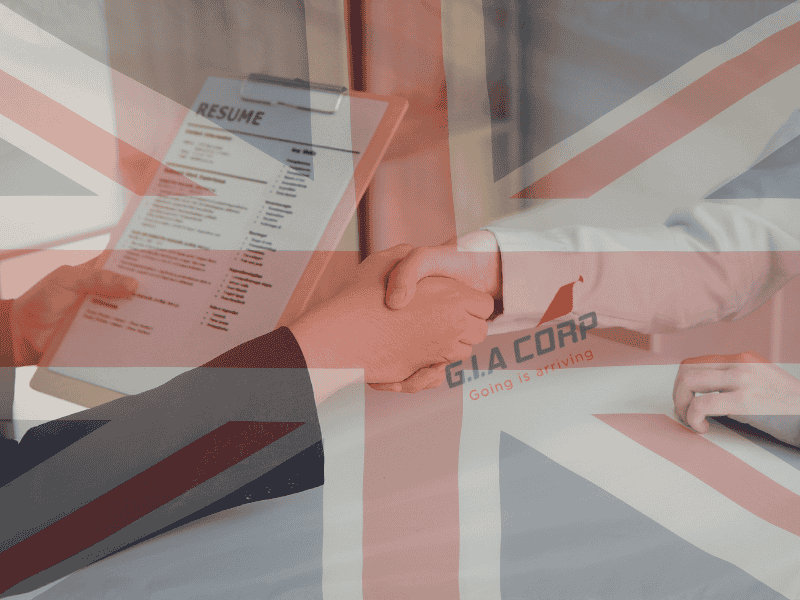 Hồ sơ công việc xin visa Anh