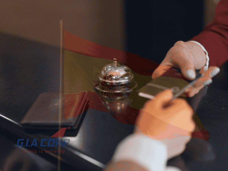 Đặt khách sạn xin visa Tây Ban Nha