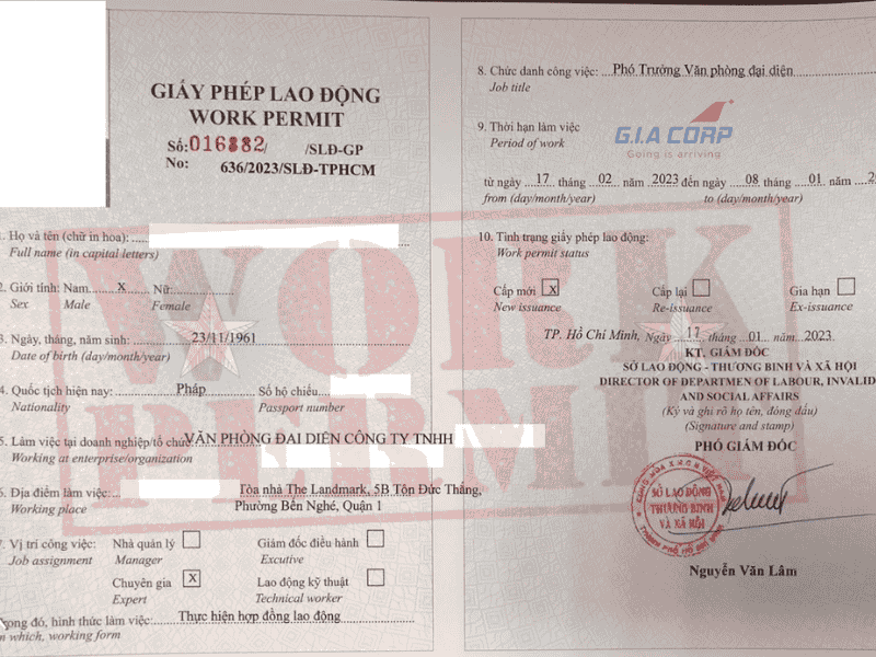Hướng dẫn xin giấy phép lao động cho chuyên gia tại KCN Amata Đồng Nai